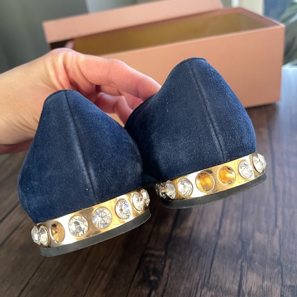 Miu Miu Suede Loafers - Picture 6 of 11